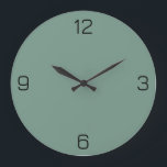 Reloj Redondo Grande Color de la capa verde 769789 con opción a añadir<br><div class="desc">Agregue un nombre, iniciales o algún texto, o mantenga el color solo. Coordenadas de color con otros elementos del almacén basadas en el nombre y el código HEX (triplete hexadecimal de seis dígitos) mostrado. Utilice este código para mezclar, hacer coincidir y personalizar de cualquier otro elemento para ir con esto,...</div>