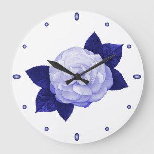 Reloj Redondo Grande Color de rosa inglés