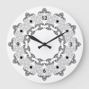 Reloj Redondo Grande Color su propio MANDALA - DIY Colour Book 3