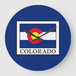 Reloj Redondo Grande Colorado