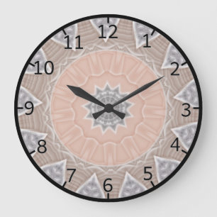 Reloj Redondo Grande Colored Kaleidoscope