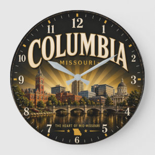 Reloj Redondo Grande Columbia Missouri