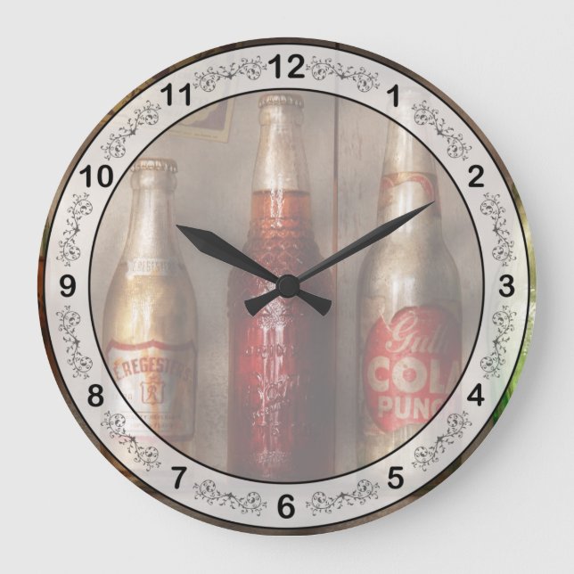 Reloj Redondo Grande Comida - Bebida - Refresco favorito (Anverso)