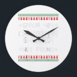 Reloj Redondo Grande Computer Science Software Engineer Funny Lovers<br><div class="desc">Computer Science Software Engineer Funny Lovers For special holiday gifts we offer design for every style and personality. Design makes best gift idea for him or her, adults, aunt, boys, brother, children, dad, father, husband, female, girls, daughter, grandma, grandmother, grandfather, grandpa, kids, male, man, woman, wife, mom, mother, parents, seniors,...</div>