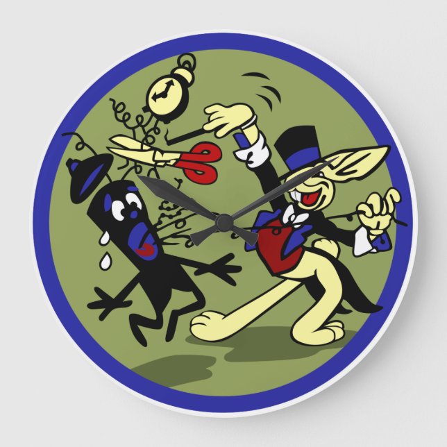 Reloj Redondo Grande Conejo EOD de la WWII (Anverso)