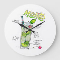 CONEXIONES DE MURO - ARTE CÓCTEL DE LA RECETA MOJI