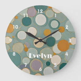 Reloj Redondo Grande Confetti Currents