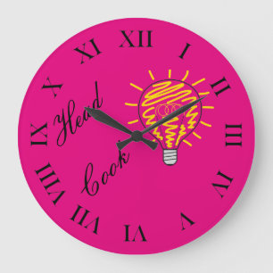 Reloj Redondo Grande Cook de cabezal