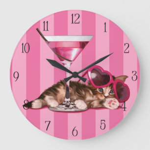 Reloj Redondo Grande Coon de Maine del cóctel