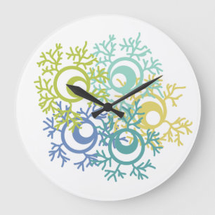 Reloj Redondo Grande Coral