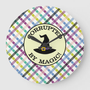 RELOJ REDONDO GRANDE ¡CORRUPTADO POR MAGIC!