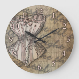 Reloj Redondo Grande Corset Collage