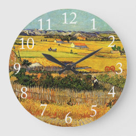 Reloj Redondo Grande Cosecha en La Crau, con Montmajour...