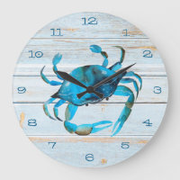 Costa Rustic Beach Wood Crab