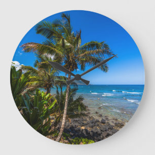 Reloj Redondo Grande Costa tropical