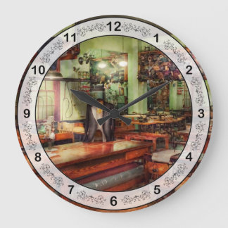 Reloj Redondo Grande Costura - Industrial - El taller de sudoración