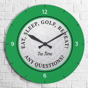 Reloj Redondo Grande Cotización de bolas de golf personalizadas Golfist
