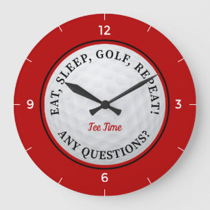 Reloj Redondo Grande Cotización de Pelotas de Golf Personalizadas Depor