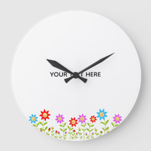 Reloj Redondo Grande Crea el tuyo propio
