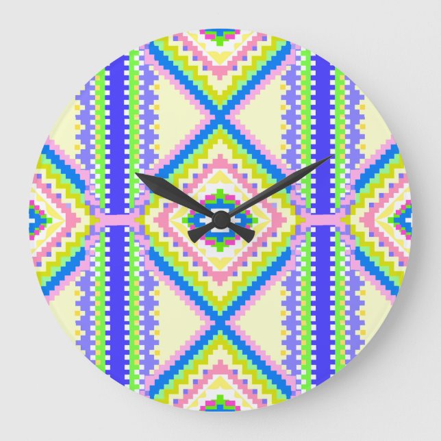 Reloj Redondo Grande Creador de cielo eléctrico (Anverso)