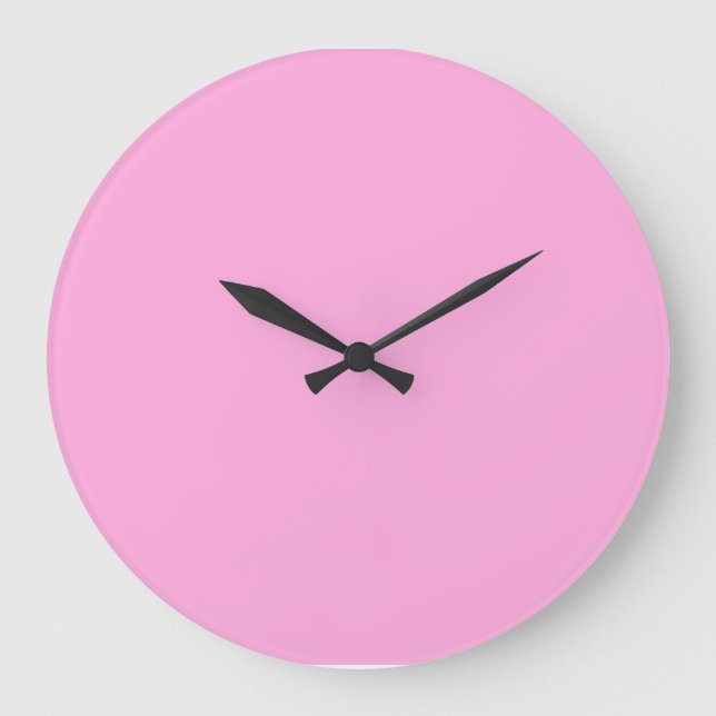 Reloj Redondo Grande Create Your Own editable (Anverso)