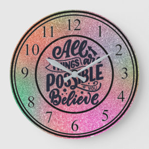 Reloj Redondo Grande Creer