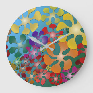 Reloj Redondo Grande Criaturas de Otoño