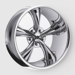 Reloj Redondo Grande    cromo