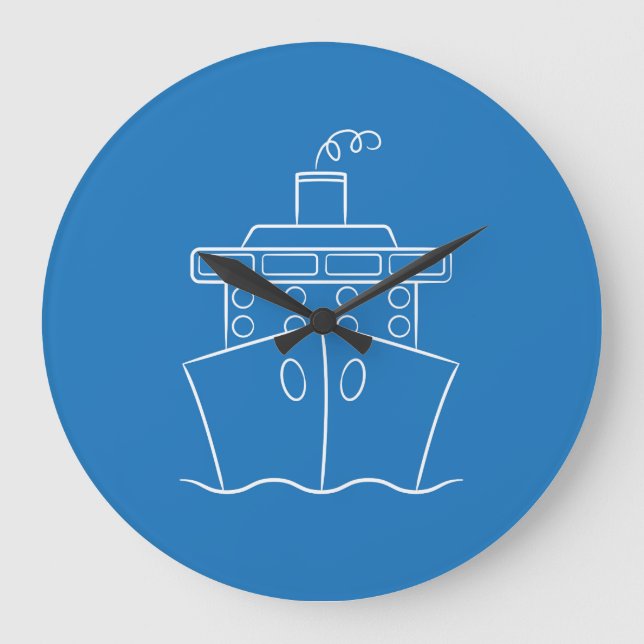 Reloj Redondo Grande Cruceros (Anverso)