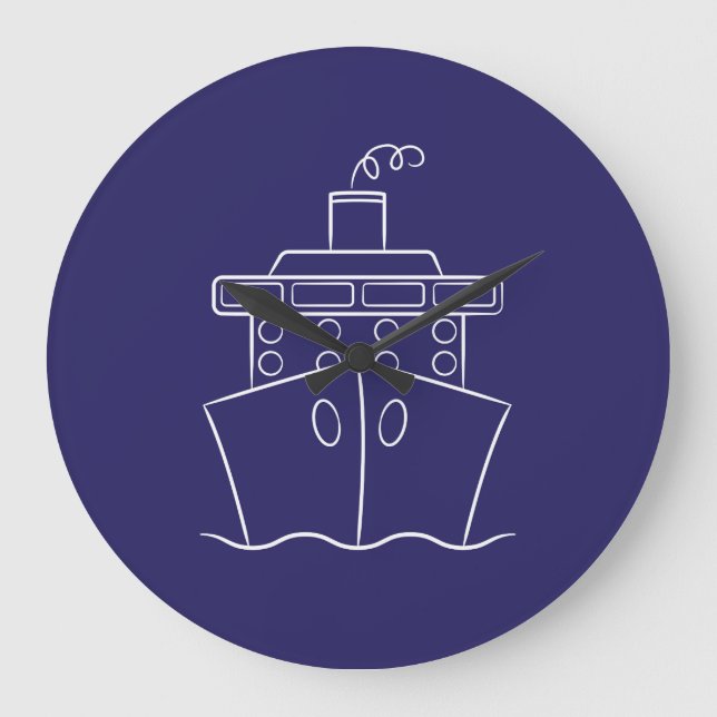 Reloj Redondo Grande Cruceros (Anverso)