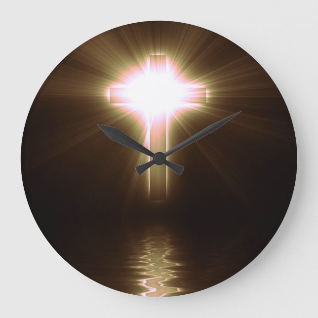 Reloj Redondo Grande Cruz (Anverso)