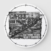 Cruzado pesado Toledo reloj grande