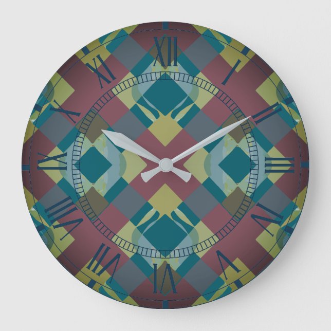 Reloj Redondo Grande cruzar (Anverso)