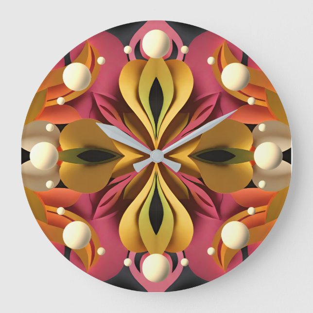 Reloj Redondo Grande cruzar (Anverso)