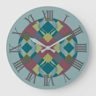 Reloj Redondo Grande cruzar