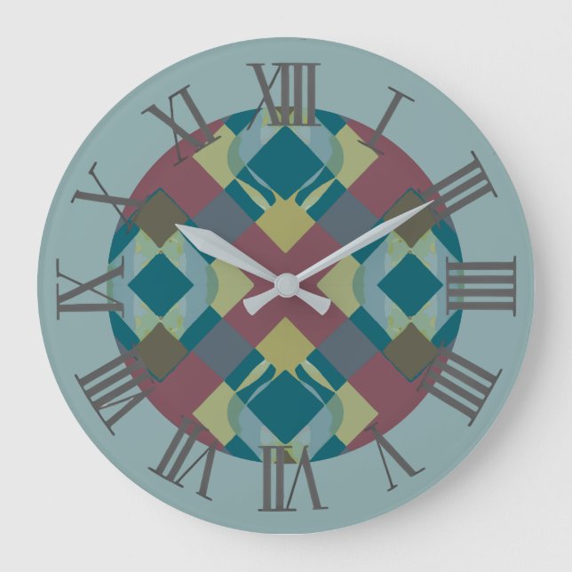 Reloj Redondo Grande cruzar (Anverso)