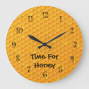 Reloj Redondo Grande Cuadros de paredes de cocina de Beehive
