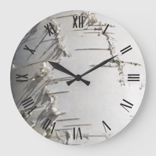 Reloj Redondo Grande Cuadros de plantilla de fondo