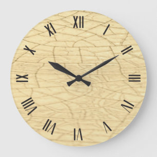 Reloj Redondo Grande Cuadros de plantilla de fondo