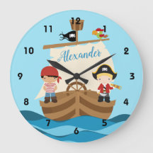 Cuadros Piratas Y Un Gran Barco Nombre Personaliza