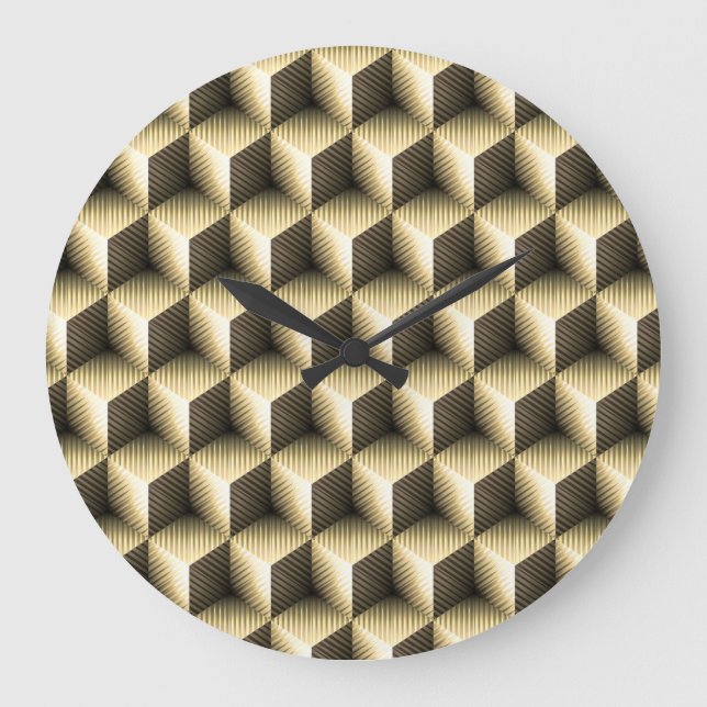 Reloj Redondo Grande Cubo Art 1 (Anverso)