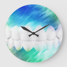 Reloj Redondo Grande Cuello de Pared Ortodontista Dentista de los Dient