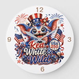 Reloj Redondo Grande Cumpleaños USA