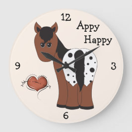 Reloj Redondo Grande Cupy Happy Blanket Appaloosa
