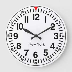 Reloj Redondo Grande Customisable Worldtime