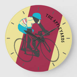 Reloj Redondo Grande Cyclist #2