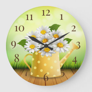 Reloj Redondo Grande Daisies