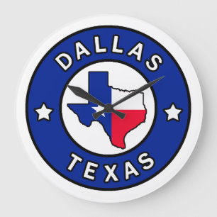 Reloj Redondo Grande Dallas Texas