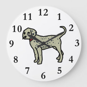 Reloj Redondo Grande Dalmatiano
