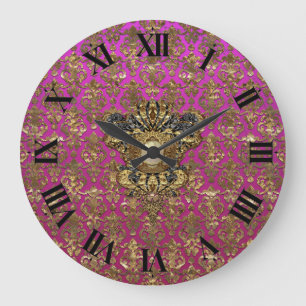 Reloj Redondo Grande Damask de Milly